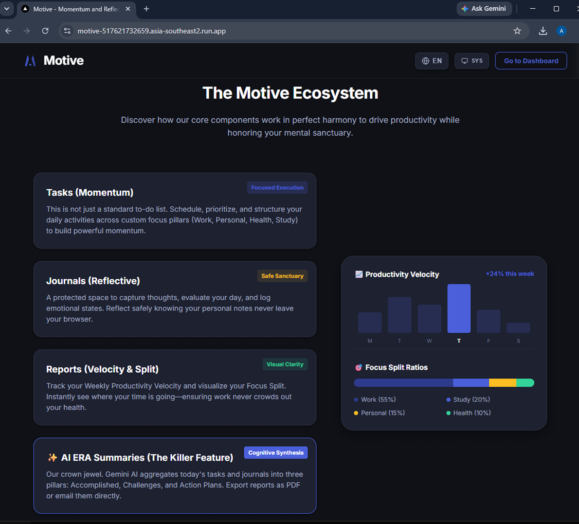 Motive Web App